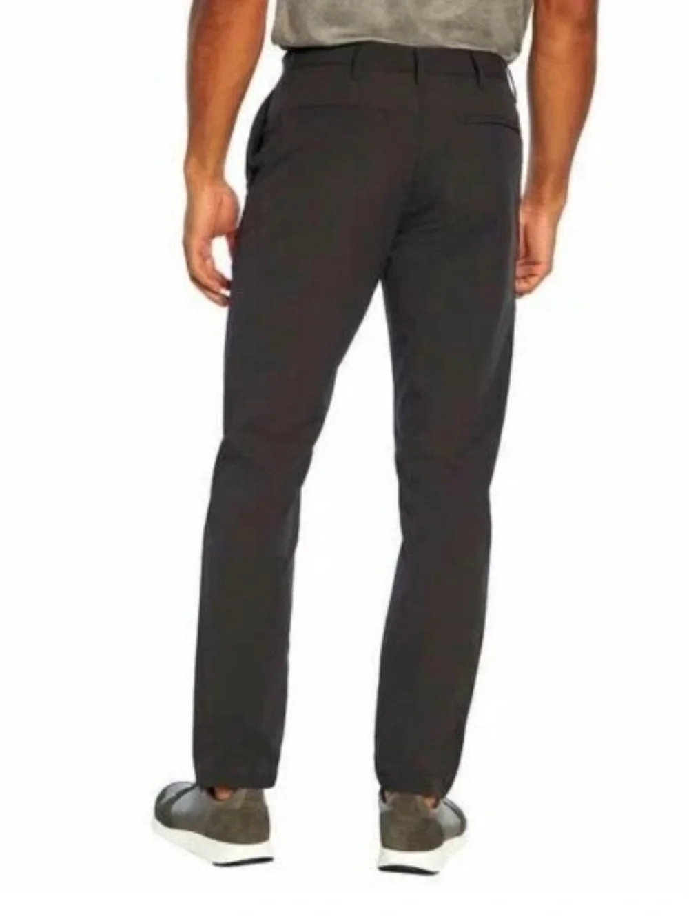 NEW Banana Republic Men's Black Casual Pants Stretch 33 x 30